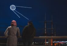 spectacle de drone